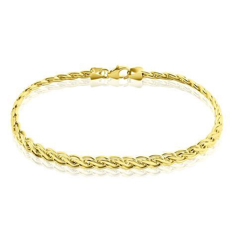 Bracelet Jayna Maille Palmier Or Jaune - Bracelets mailles Femme | Marc Orian