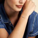 Bracelet Trinitie Or Jaune Emeraude Diamant - Bracelets cha&icirc;nes Femme | Marc Orian