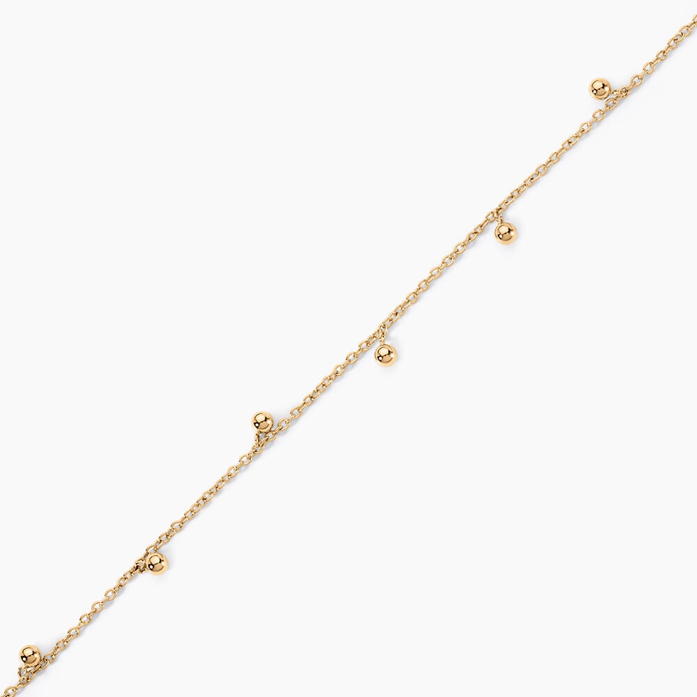 Cha&icirc;ne De Cheville Kailee Plaqu&eacute; Or Jaune - Chaines de cheville Femme | Marc Orian