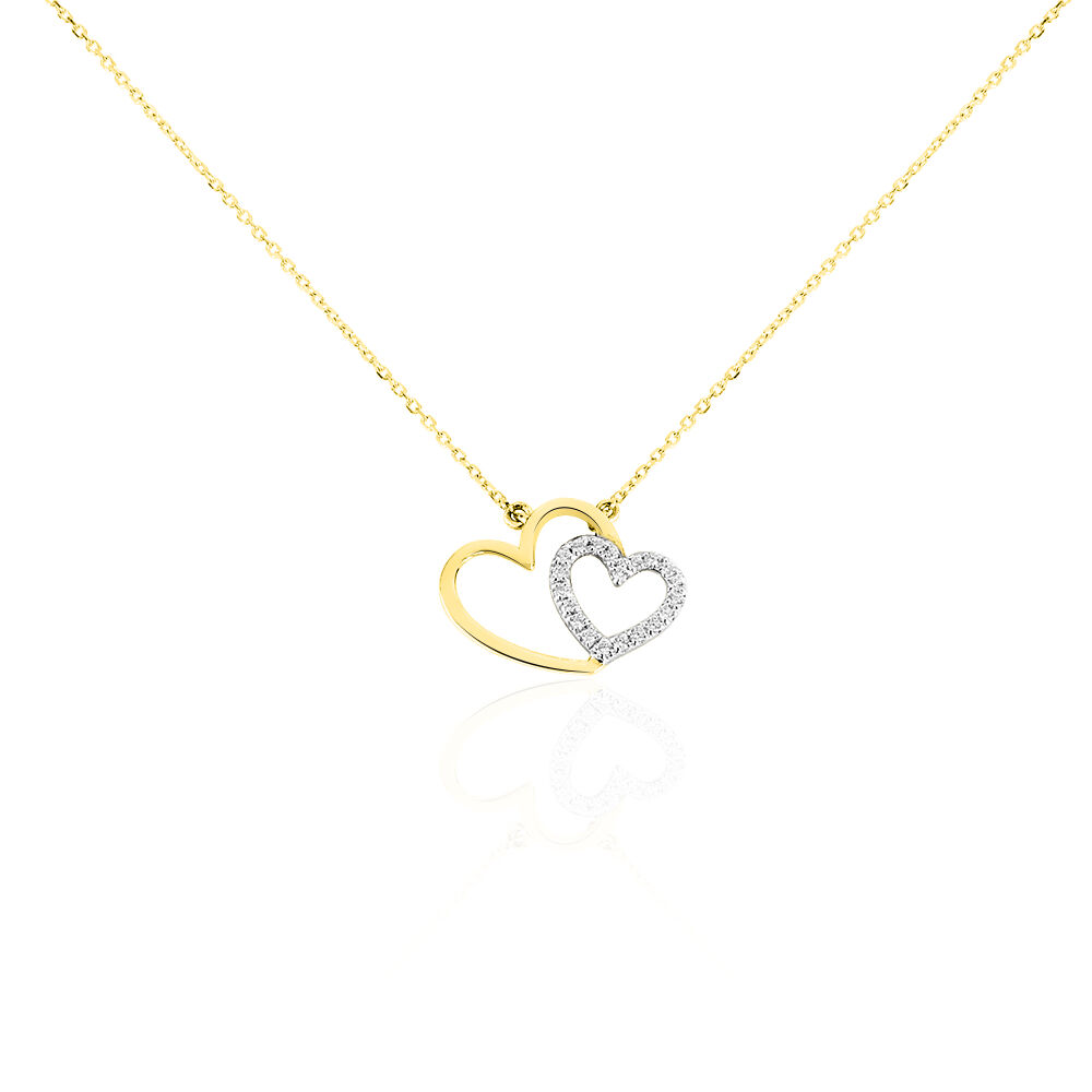 Collier Marineta Or Jaune Oxyde De Zirconium - Colliers avec pierres Femme | Marc Orian