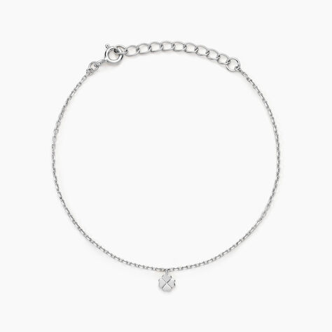 Bracelet Mayane Argent Blanc - Bracelets chaînes Femme | Marc Orian