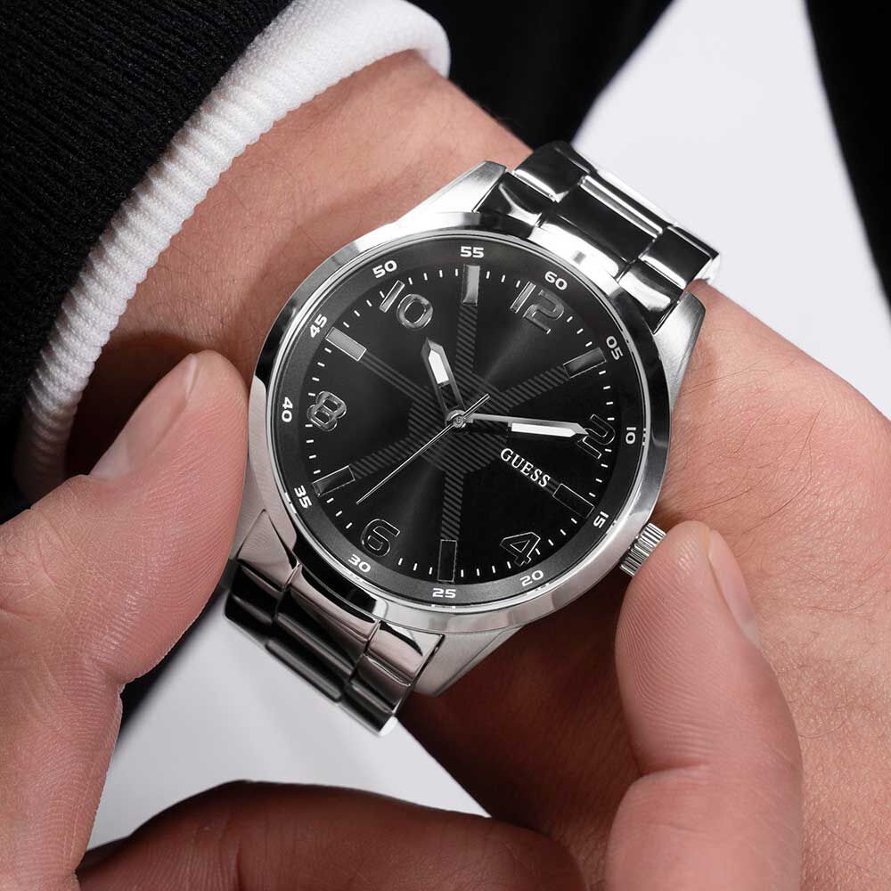 Montre Guess Monte Noir - Nouveautés Homme | Marc Orian