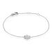 Bracelet Effie Argent Blanc Oxyde De Zirconium - Bracelets fantaisie Femme | Marc Orian