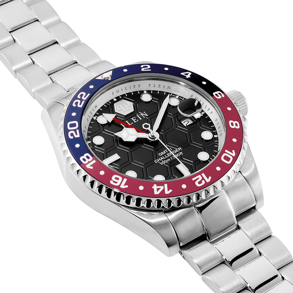 Montre Philipp Plein Gmt-i Challenger Noir - Montres étanches Homme | Marc Orian