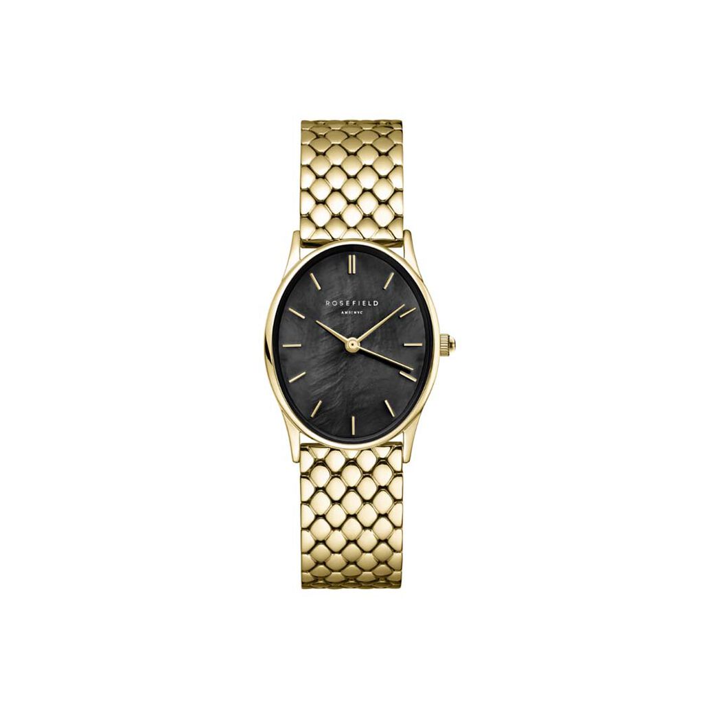 Montre Rosefield Oval Noir - Montres étanches Femme | Marc Orian