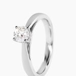 Bague Iris Platine Blanc Diamant - Parures de mariage Femme | Marc Orian