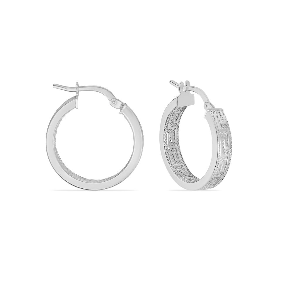 Créoles Ugenie Or Blanc - Créoles Femme | Marc Orian