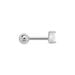 Piercing D'oreille Lourdes Argent Blanc Oxyde De Zirconium - Piercings d'oreilles Famille | Marc Orian