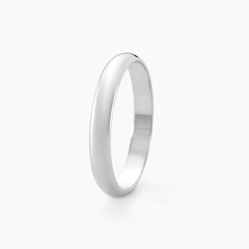 Alliance Aphroditia Or Blanc - Alliances duo Unisex | Marc Orian