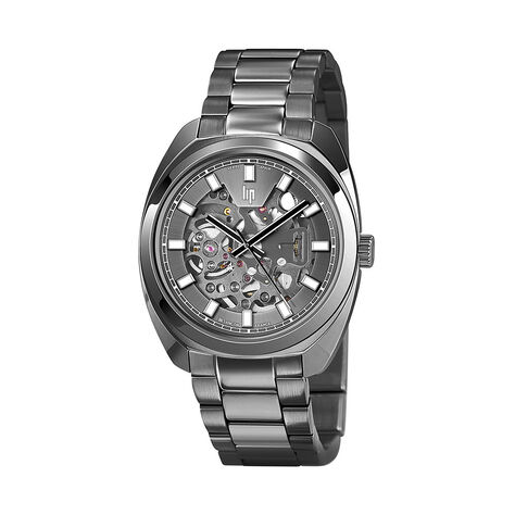 Montre Lip General De Gaulle Auto Squelette Gris - Montres automatiques Homme | Marc Orian