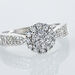 Bague Chou Or Blanc Diamant - Parures de mariage Femme | Marc Orian