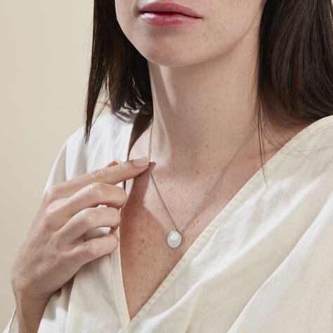 Collier Argent Blanc Tana Nacre - Colliers Femme | Marc Orian