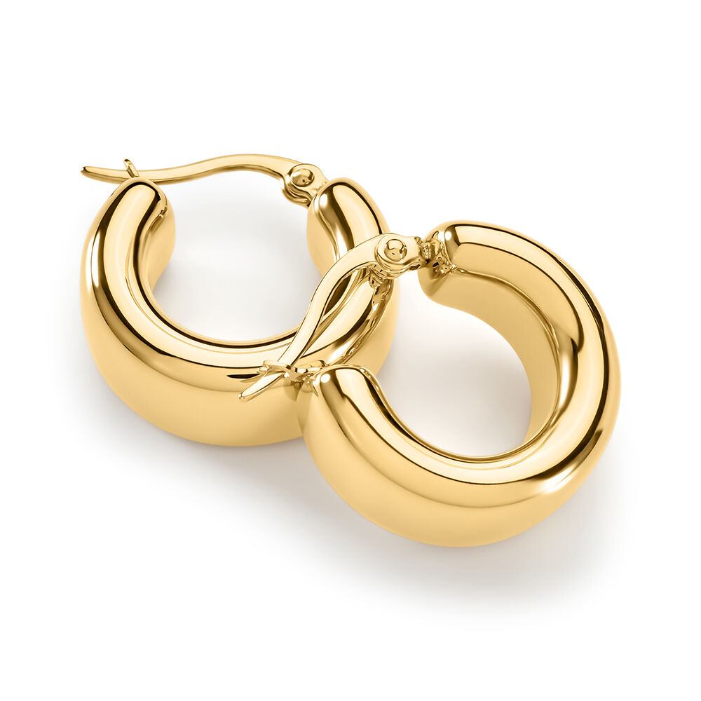 Cr&eacute;oles Santivana Acier Jaune - Cr&eacute;oles Femme | Marc Orian