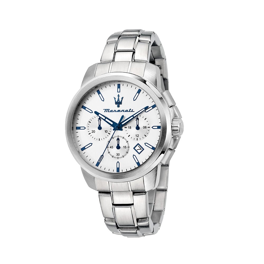 Montre Maserati Successo Blanc - Montres &eacute;tanches Homme | Marc Orian