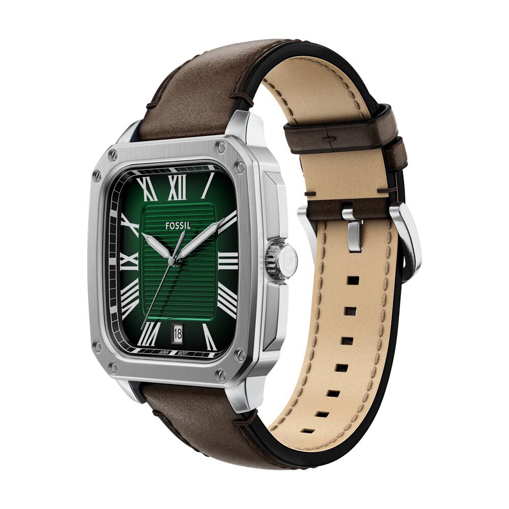 Montre Fossil Crosby Vert - Montres étanches Homme | Marc Orian