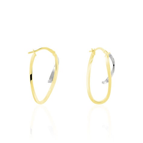 Cr&eacute;oles Hepsie Or Bicolore - Cr&eacute;oles Femme | Marc Orian