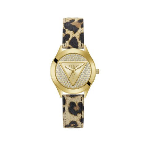 Montre Guess Glitz Plaque Champagne - Montres &eacute;tanches Femme | Marc Orian