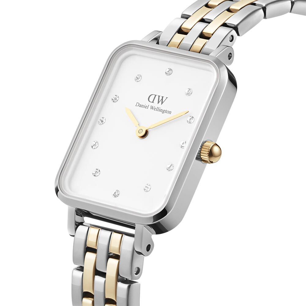 Montre Daniel Wellington Quadro Lumine Blanc - Montres &eacute;tanches Femme | Marc Orian