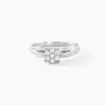 Bague Kate Or Blanc Diamant - Parures de mariage Femme | Marc Orian