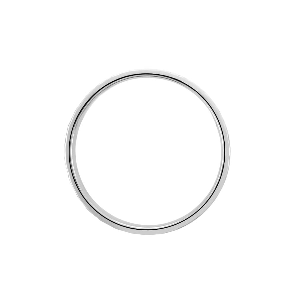 Alliance Devon Argent Blanc - Alliances duo Homme | Marc Orian