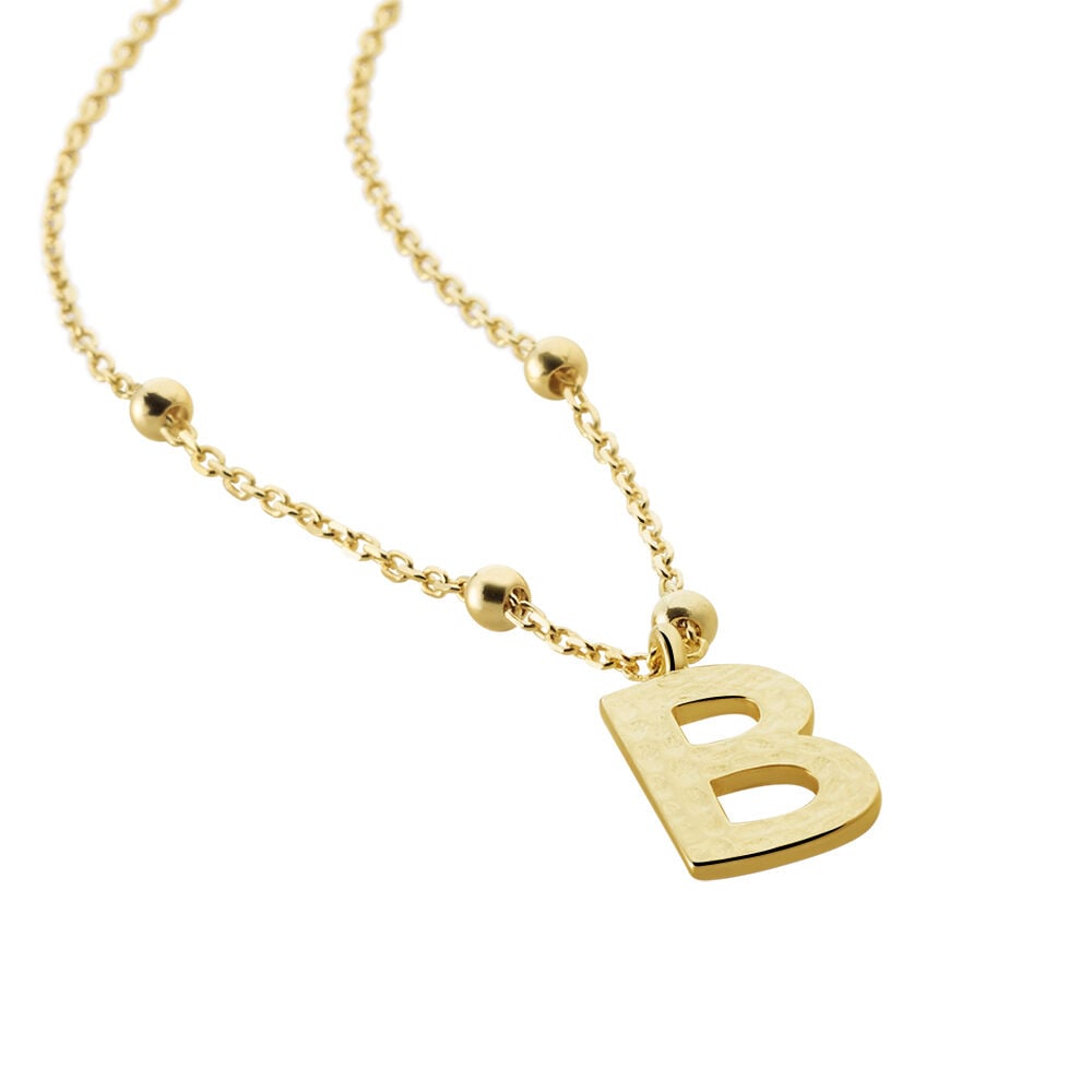 Collier Plaqué Or Jaune Lettra - Colliers fantaisie Femme | Marc Orian