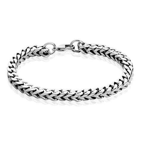 Bracelet Phebus Him Acier Blanc - Bracelets cha&icirc;nes Homme | Marc Orian