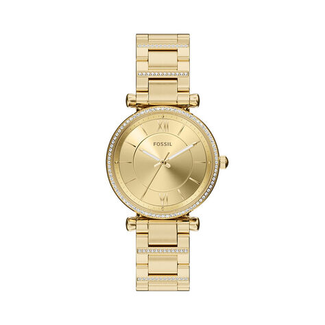 Montre Fossil Carlie 35 Champagne - Montres &eacute;tanches Femme | Marc Orian