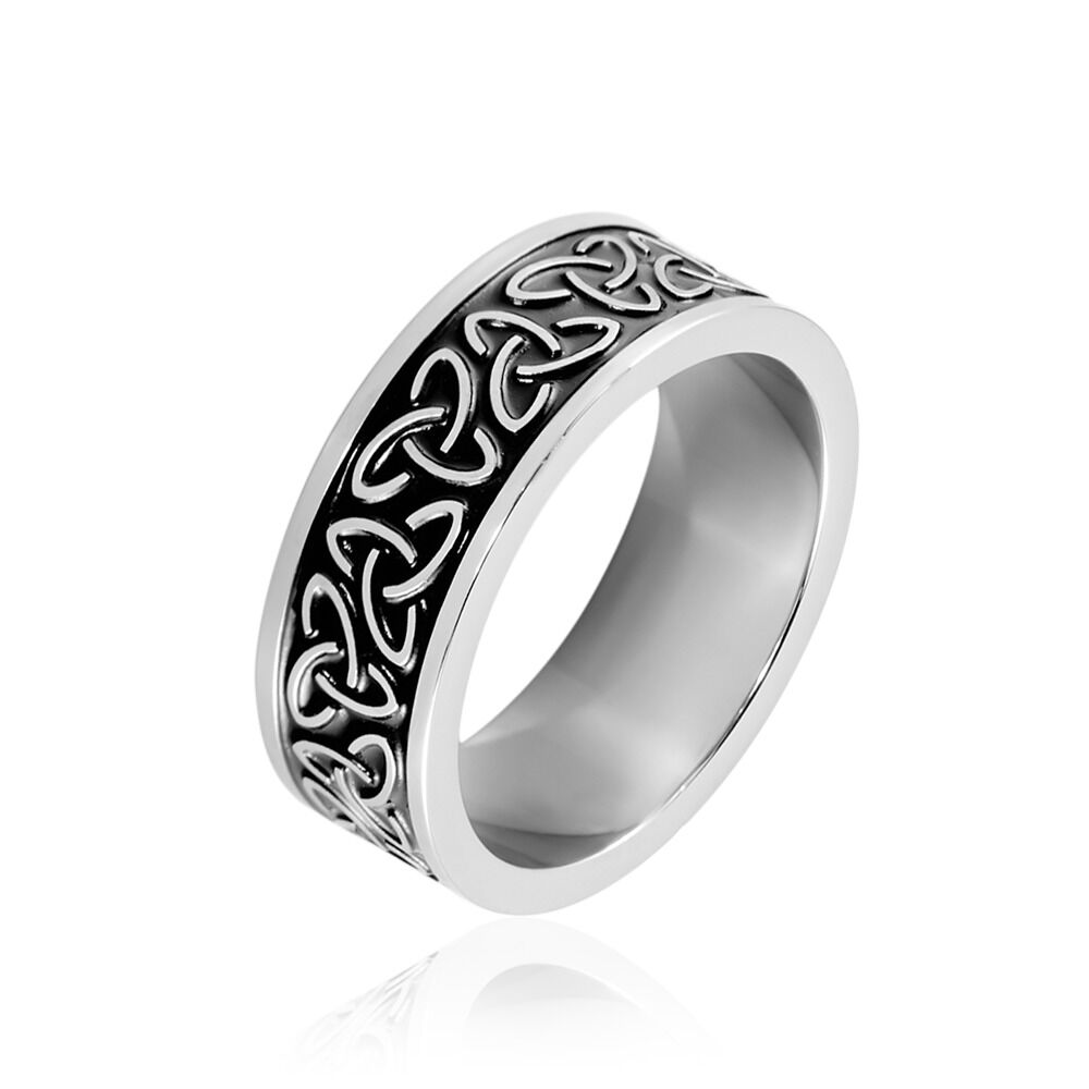 Bague Acier Blanc Ugo -  Homme | Marc Orian