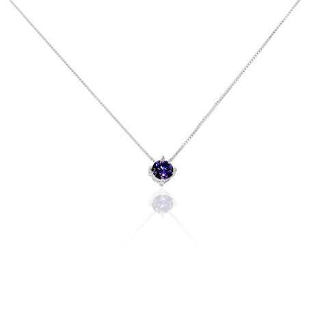 Collier Argent Blanc Dwight Oxyde De Zirconium - Colliers Femme | Marc Orian