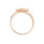 Bague Rosae Argent Rose Nacre - Bijoux fantaisie Femme | Marc Orian