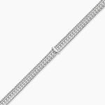 Bracelet Freja Argent Blanc - Bracelets fantaisie Femme | Marc Orian