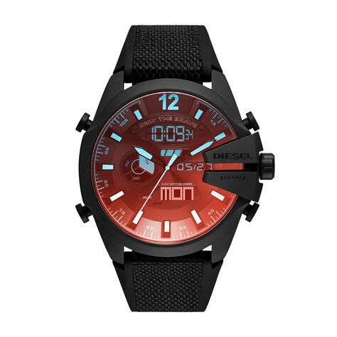 Montre Diesel Mega Chief Noir - Montres étanches Homme | Marc Orian