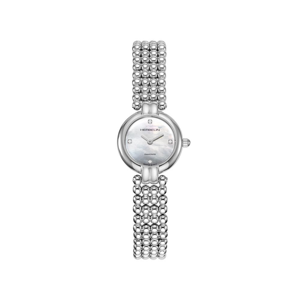 Montre Herbelin Perles Nacre Blanche - Montres &eacute;tanches Femme | Marc Orian