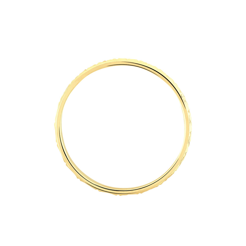 Alliance Zalia Demi Jonc Classique Or Jaune - Alliances personnalis&eacute;es Femme | Marc Orian