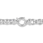 Bracelet Carola Maille Jaseron Argent Blanc - Bracelets mailles Femme | Marc Orian