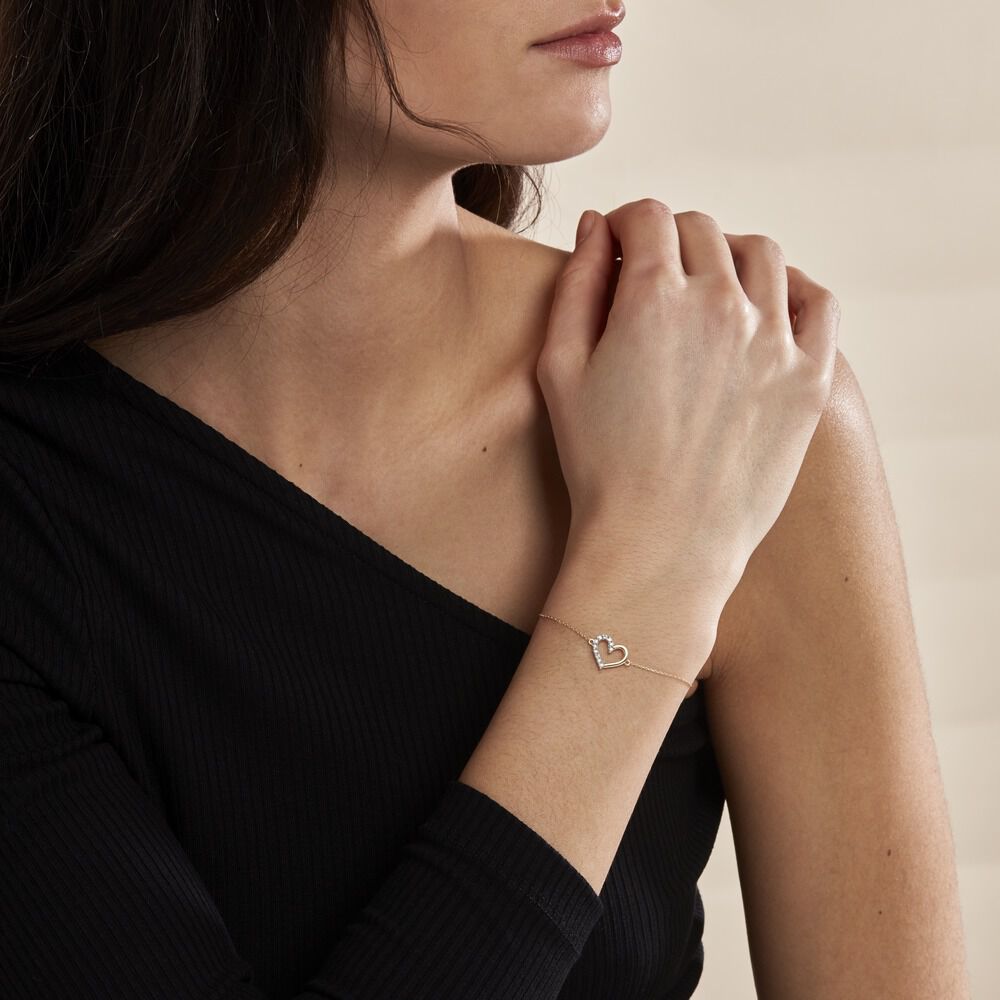 Bracelet Christine Or Jaune Diamant - Bracelets chaînes Femme | Marc Orian