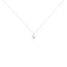 Collier Vrille Accompagnee Or Blanc Diamant - Colliers avec pierres Femme | Marc Orian