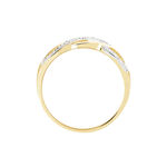 Bague Vaguelette Or Jaune Diamant - Bagues pierres pr&eacute;cieuses Femme | Marc Orian