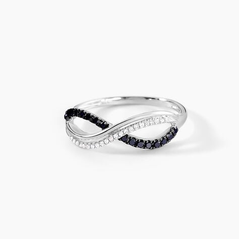 Bague Rejane Or Blanc Diamant - Bagues pierres précieuses Femme | Marc Orian