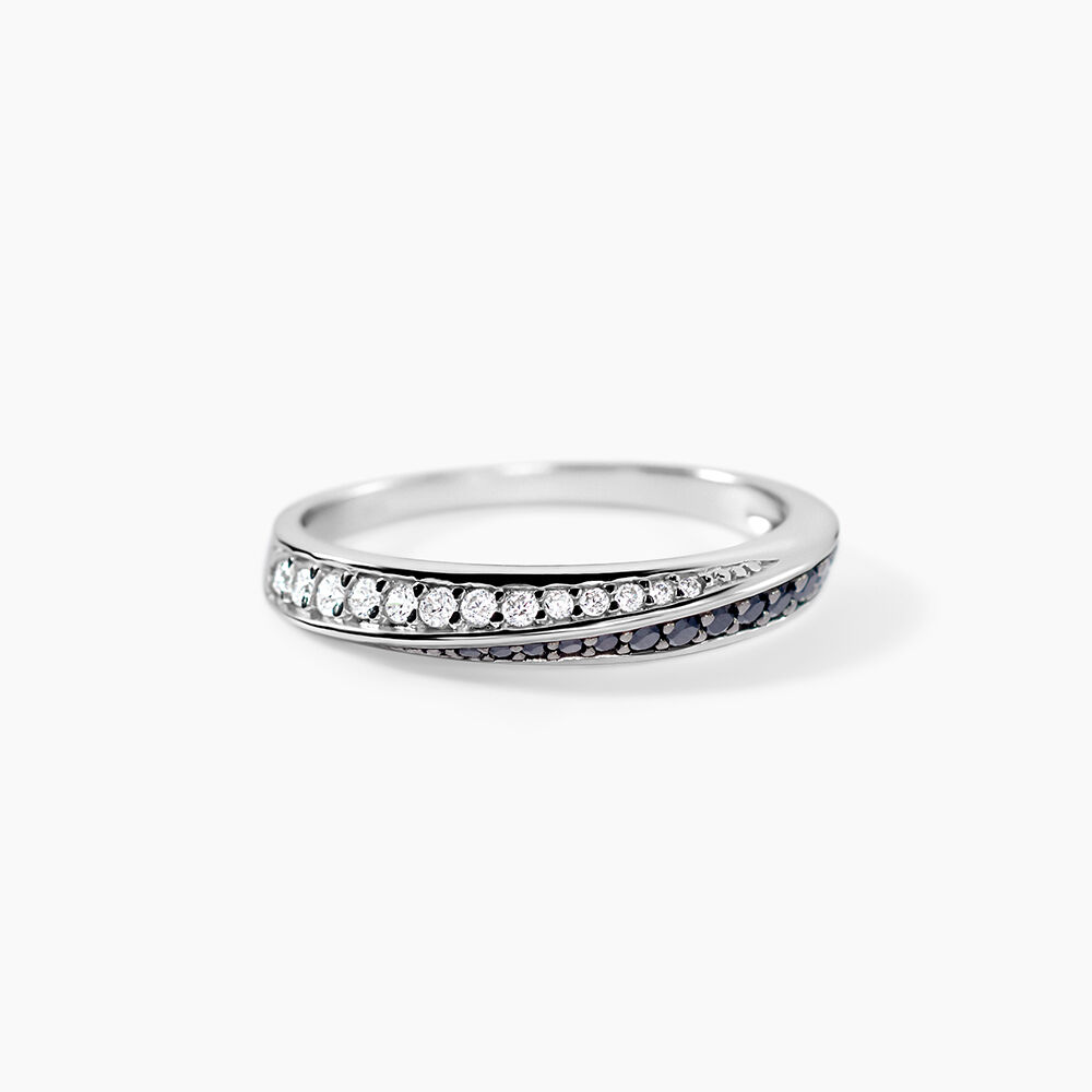 Bague Argent Blanc Agoston Oxydes De Zirconium - Bijoux fantaisie Femme | Marc Orian