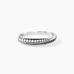 Bague Argent Blanc Agoston Oxydes De Zirconium - Bijoux fantaisie Femme | Marc Orian