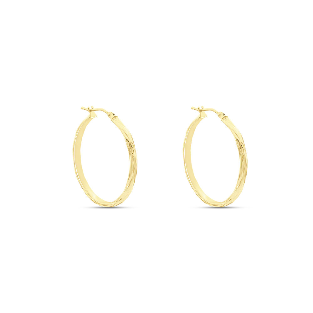 Créoles Vitali Or Jaune - Créoles Femme | Marc Orian