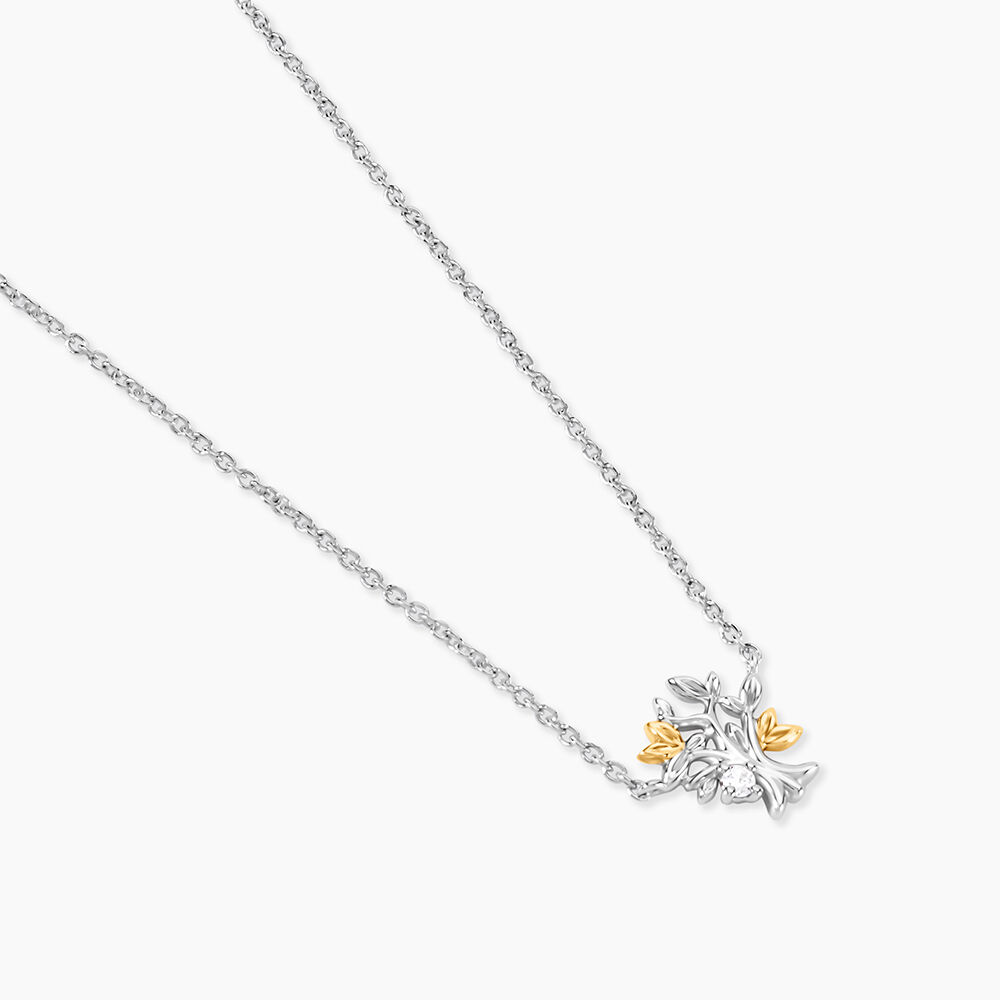 Collier Or Jaune Oxyde De Zirconium - Colliers avec pierres Femme | Marc Orian