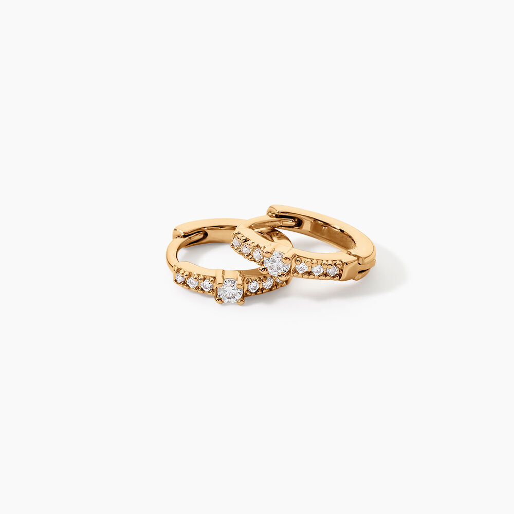 Cr&eacute;oles Plaqu&eacute; Or Liesa Oxyde - Cr&eacute;oles Femme | Marc Orian