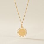 Pendentif Darcey Or Jaune - Bijoux personnalis&eacute;s Femme | Marc Orian