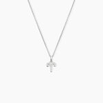 Collier Astra Argent Blanc Oxyde De Zirconium - Colliers avec pierres Femme | Marc Orian