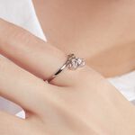 Bague Aoibhin Argent Blanc Oxyde De Zirconium - Bijoux fantaisie Femme | Marc Orian