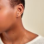 Boucles D'oreilles Puces Or Blanc Aphrodite Diamants - Boucles d'oreilles mariage Femme | Marc Orian