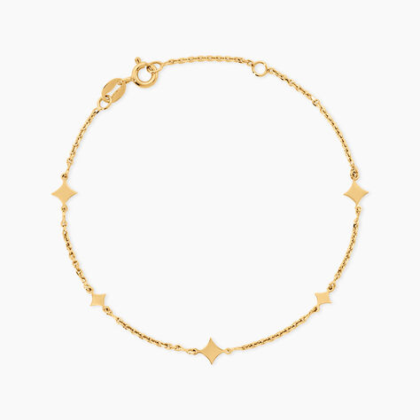 Bracelet Pluto Argent Dor&eacute; A L'Or 750/1000 - Bracelets cha&icirc;nes Femme | Marc Orian