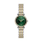 Montre Fossil Carlie Mini Vert - Montres &eacute;tanches Femme | Marc Orian